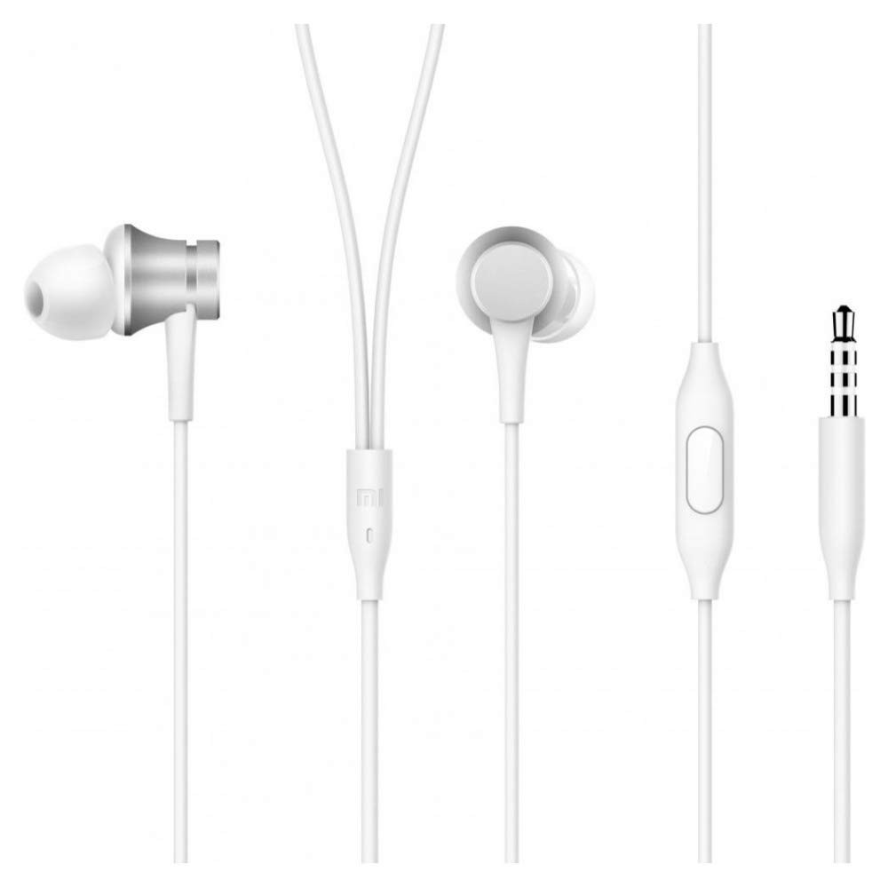 Xiaomi Mi In-Ear Headphones Basic ZBW4355TY 3,5 mm, Sidabrinė, Integruotas mikrofonas Ausinės