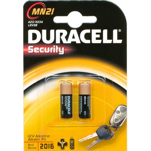 Duracell A23/MN21, šarminis, 2 vnt. Baterijos Duracell