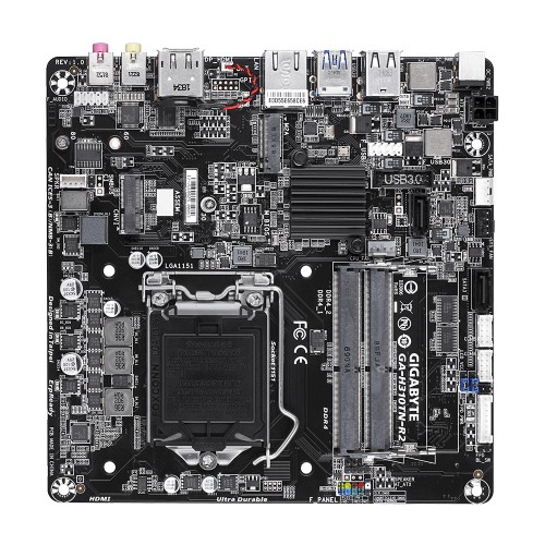Gigabyte GA-H310TN-R2 Procesorių šeima Intel, Procesoriaus lizdas LG A1151, DDR4, 2 atminties