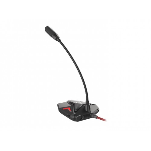 Genesis Gaming mikrofonas Radium 100 USB 2.0, juoda ir raudona Mikrofonai Genesis