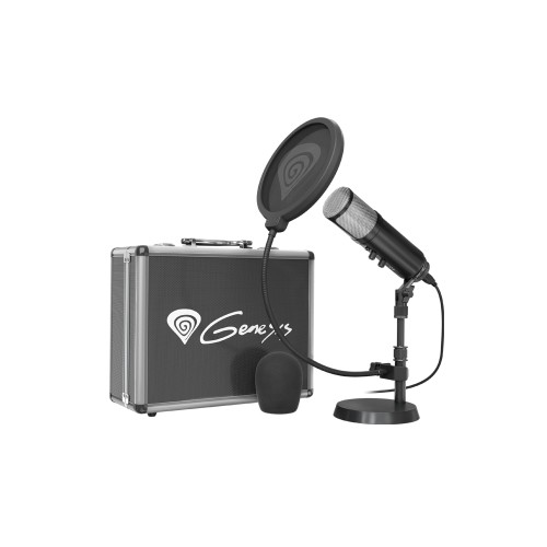 Genesis Gaming mikrofonas Radium 600 USB 2.0, juodas Mikrofonai Genesis