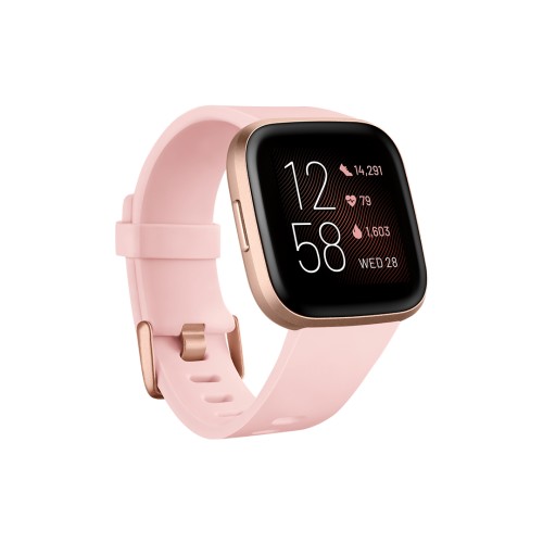 Fitbit Versa 2“ išmanusis laikrodis, NFC, OLED, jutiklinis ekranas, širdies ritmo monitorius