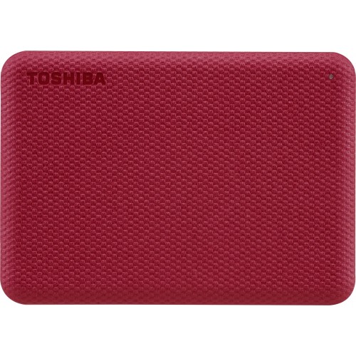 Toshiba Canvio Advance HDTCA10ER3AA 1000 GB, 2.5 ", USB 3.2 Gen1, Red
