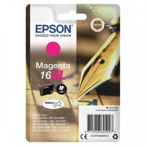 Epson 16XL Ink Cartridge, Magenta