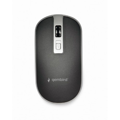 Gembird Wireless Optical mouse MUSW-4B-06-BG USB, Black