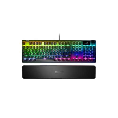 SteelSeries Apex Pro, Mechanical Gaming Keyboard, RGB LED light, US, Wired