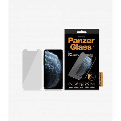 PanzerGlass 2661 ekrano apsauga, iPhone, X/XS, grūdintas stiklas, skaidrus Apsauginiai