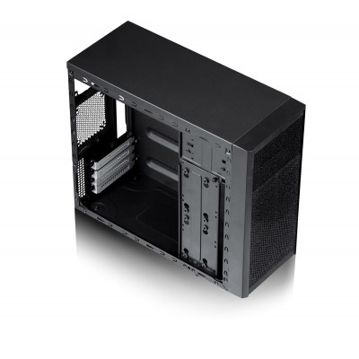 Fractal Design Core 1000 USB 3.0 Black, Micro ATX, Maitinimo šaltinis Nr Kompiuterių korpusai