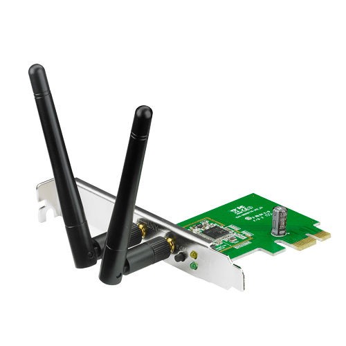 Asus PCE-N15 Wireless-N300 PCI Express adapteris Tinklo plokštės Asus